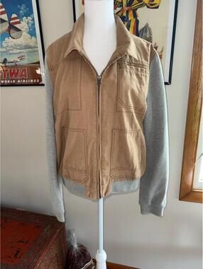 Anthropologie Hei Hei Excursion Bomber Jacket